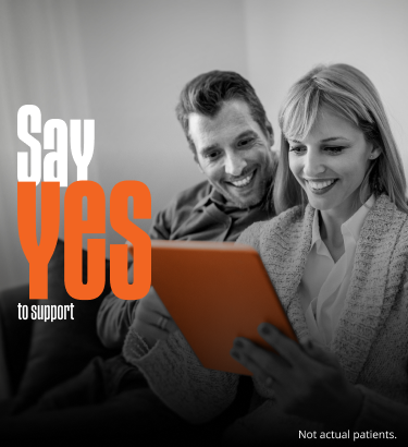 Say YES to support. Not actual patients.